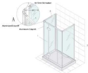 Eago DZ956F8 - Installations-Schritt 2 - 1
