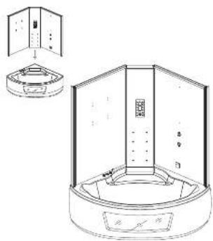 Eago DA336F12 - Installationsschritt 4 - 1