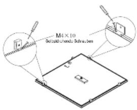 Eago DZ1007F12 - Installationsschritt 17 - 1