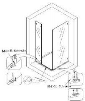 Eago DZ1007F12 - Installationsschritt 8 - 1