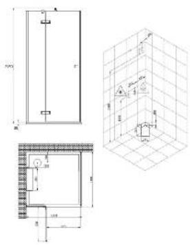 Eago DZ1006F12 - Elektro - und Wasserinstallation Linke Version - 1