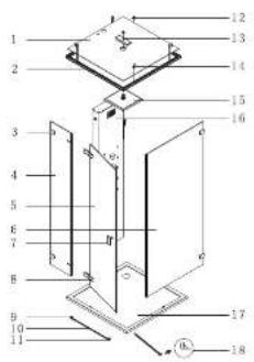 Eago DZ1006F12 - Materialbeschreibung - 1