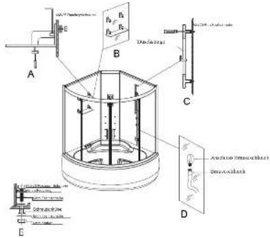 Eago DA335F12 - Installationsschritt 8 - 1