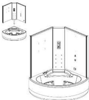Eago DA335F12 - Installationsschritt 4 - 1