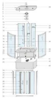 Eago DA327HF3 - Inhalt - 1