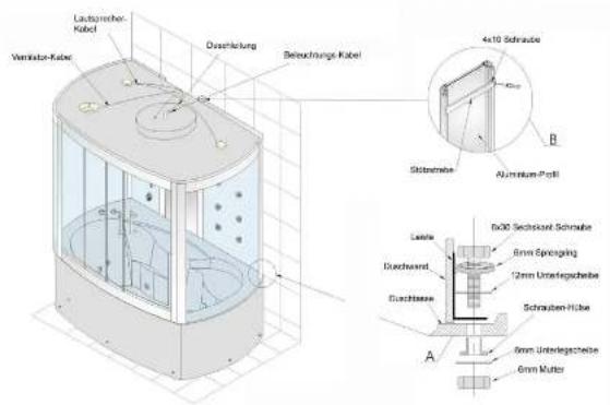 Eago DA327HF3 - Installations-Schritt 8 - 1