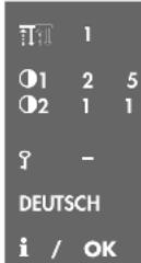 GRUNDIG STR 7122 Twin - Das Untermenü »3: (Grundeinstellungen) - 1