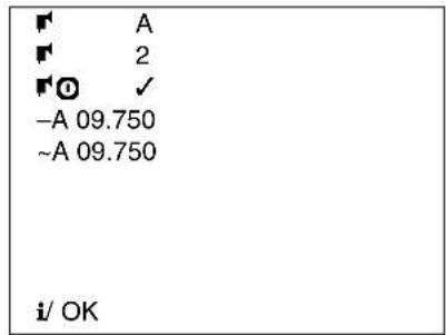 A 2 ✓ -A 09.750 ~A 09.750 i/ OK