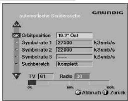 GRUNDIG DTR 2000 S - Hinweis: - 1