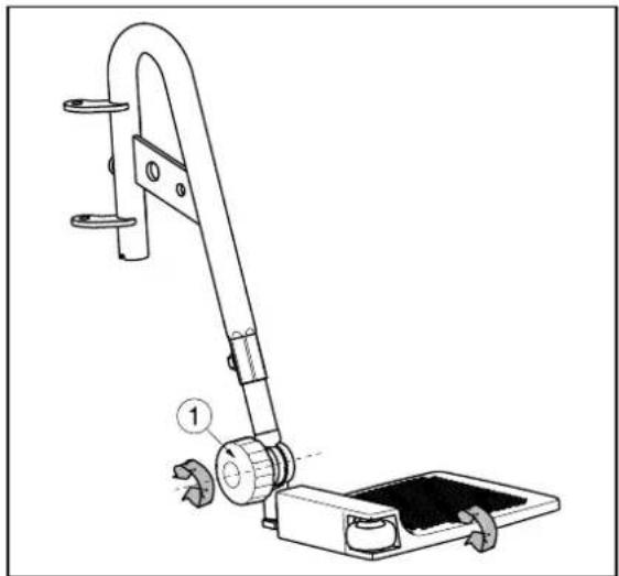 Vermeiren Forest Narrow - Adjusting of the footrests - 3