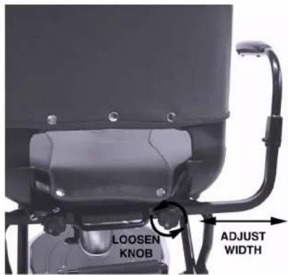 UltraLite Fold & Go UL 370 - Adjusting Armrests - 1