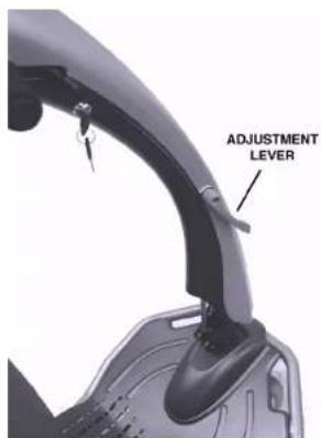 UltraLite Fold & Go UL 370 - Adjusting Tiller - 1