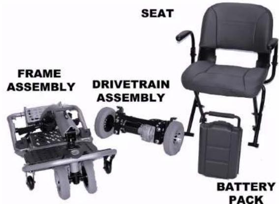 UltraLite Fold & Go UL 370 - Disassembly & Re-Assembly - 1
