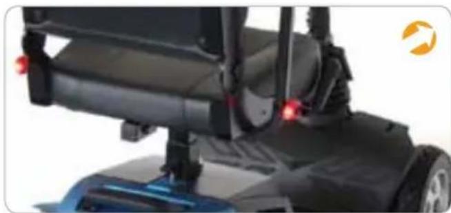 Dietz Listo - Mini LED-Beleuchtung rot für hinten - 1
