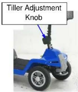 Shoprider TE-7A - Armrest Adjustments (Fig. 3) - 1