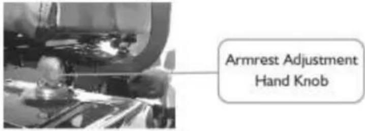 Shoprider 889D - Armrest Width Adjustments (Fig. 9) - 1