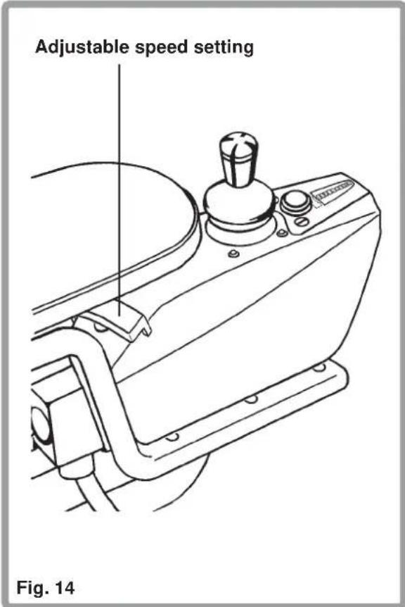 Sunrise Medical F16 - Adjustable speed setting - 2