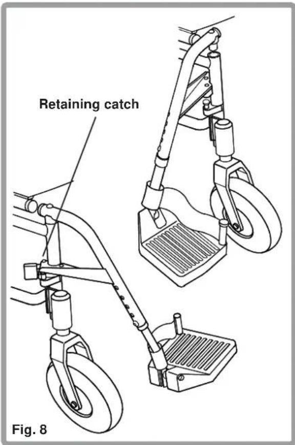 Sunrise Medical F16 - Fitting footrests - 1