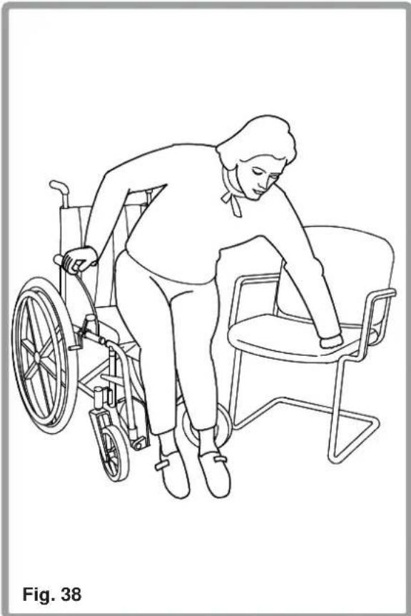 Sunrise Medical F16 - Transfer to and from the chair - 2