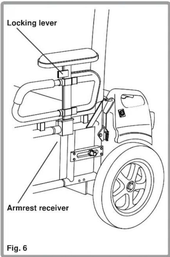 Sunrise Medical F16 - Armrests - 1