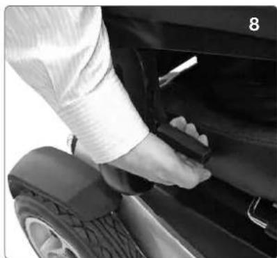 Rascal Vision - Seat back angle adjustment - 1
