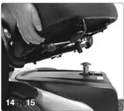 Rascal Vision - To fold the tiller: - 1