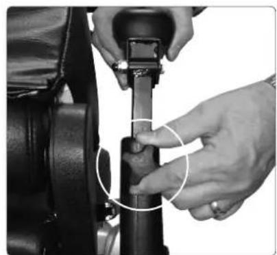 Rascal Vision - Armrest adjustment - 3