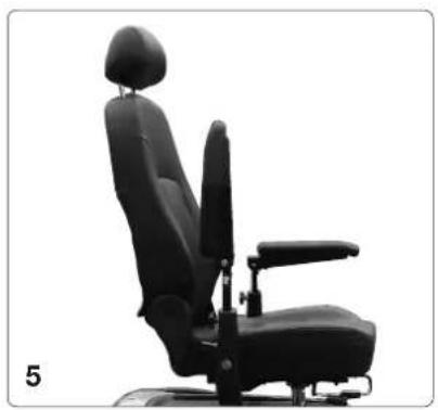 Rascal Vision - Armrest adjustment - 1