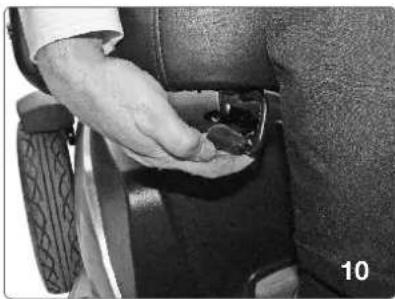 Rascal Vision - Seat position adjustment - 1
