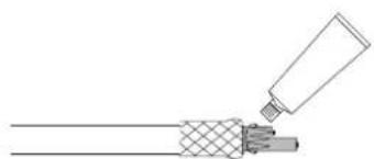 AEG SLH ST - Укорачивание нагревательной кабель-ленты и заделка конца - 6