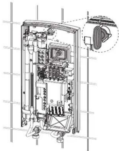 AEG DDLE OKO TD24 - Монтажа на уредот - 1
