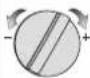 AEG DDLE OKO TD24 - Temperatur einstellen - 1