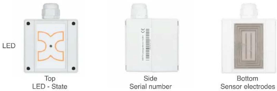 Kentix KSS-PRO-1-W - Leakage sensor (KLS03) - 1