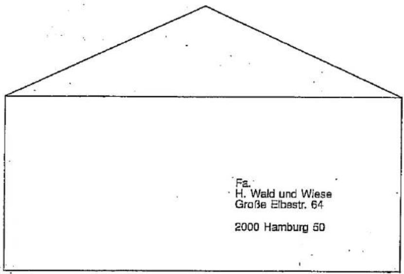 Fa. H. Wald und Wiese Große Elbestr. 64 2000 Hamburg 60