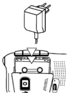 OLYMPIA Memo 33 - Eine Mikrokassette einlegen - 2