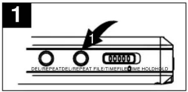1 DEL/REPEATDEL/REPEAT FILE/TIME FILE TIME HOLDHOLD