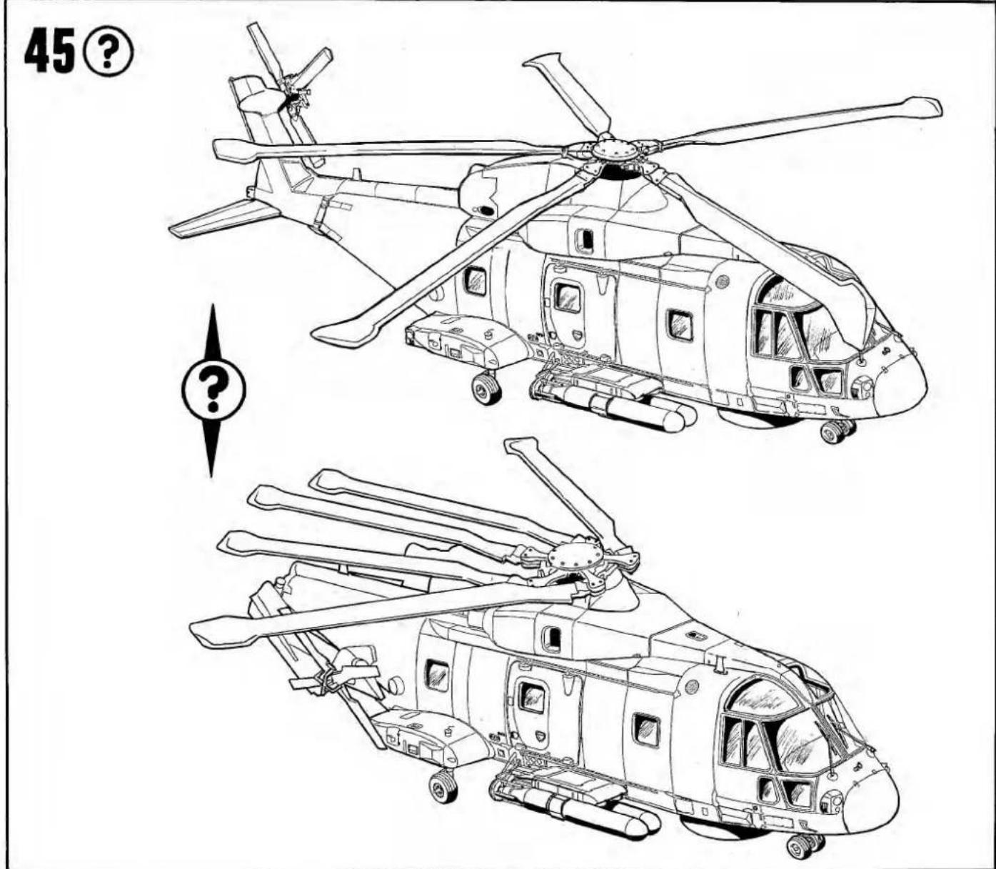 Revell EH-101 Merlin HMA.1 - Benötigte Farben / Used Colors - 1