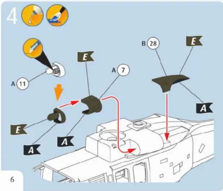 Revell UH-60A - Ersatzteile benötigt? - 3