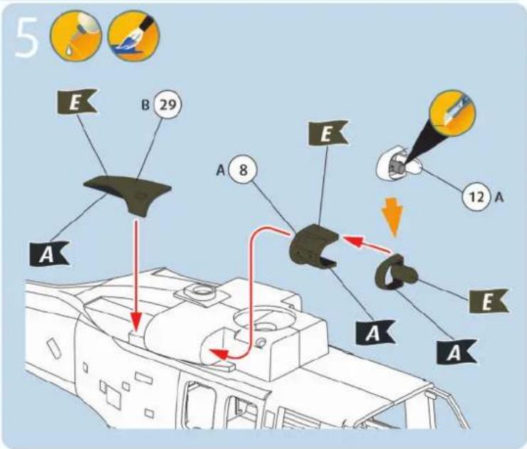 Revell UH-60A - Ersatzteile benötigt? - 4