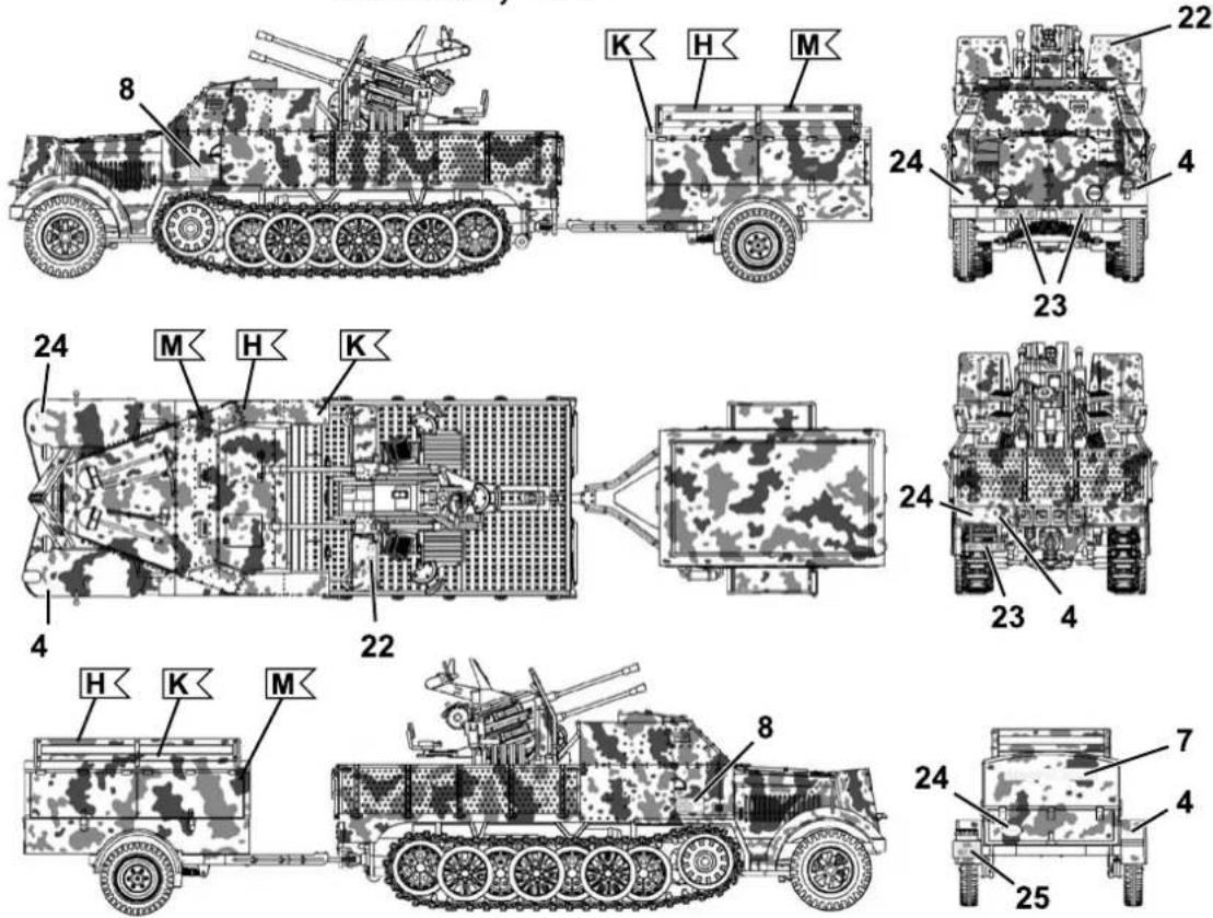Revell Sd.Kfz. 7/1 - ABCDEF - 14