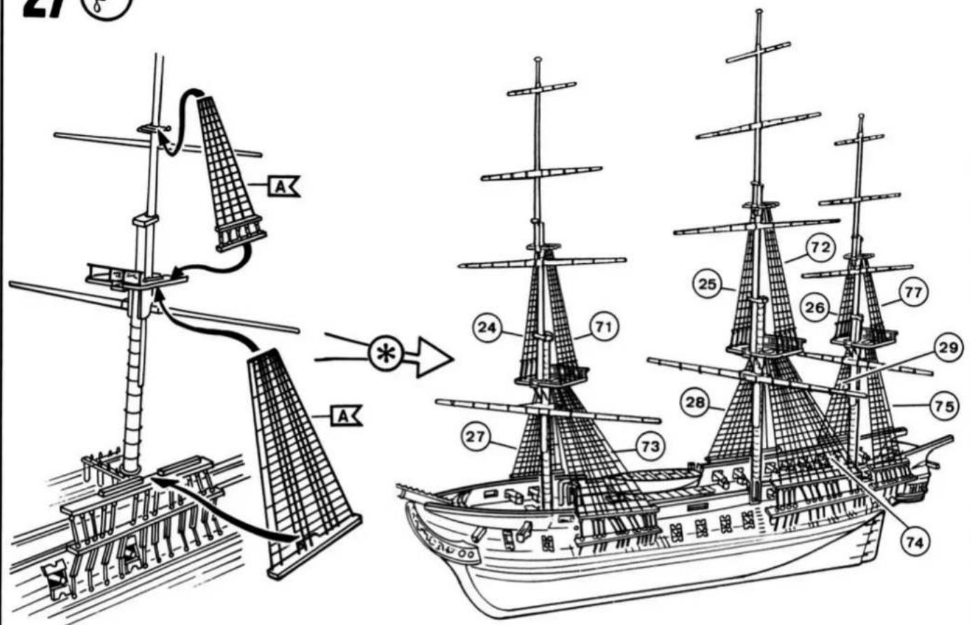 Revell Fregate 'USS United States' - Benötigte Farben / Used Colors - 7