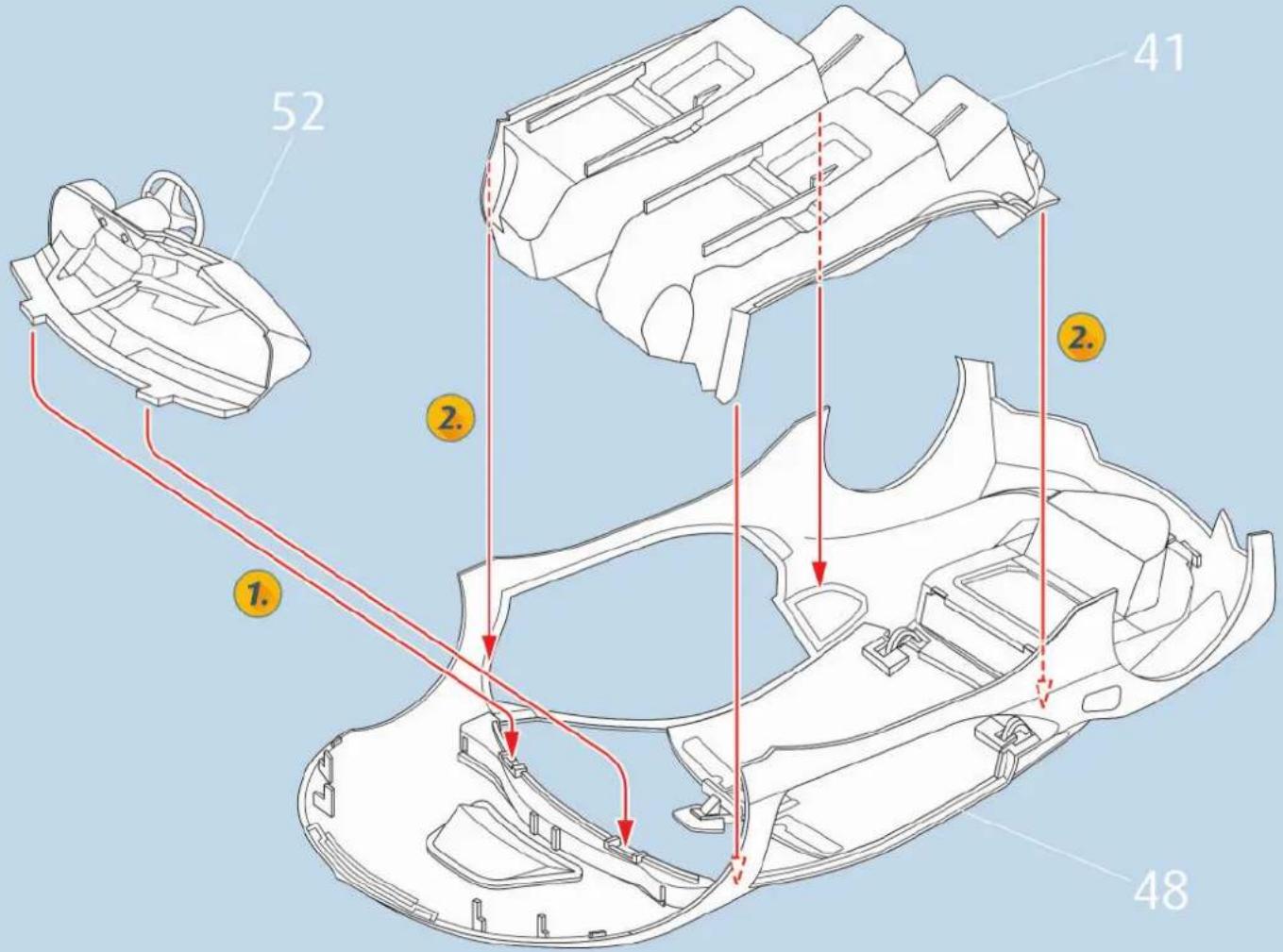 Revell Gift-Set 100 Years BMW - Ersatzteile benötigt? - 22