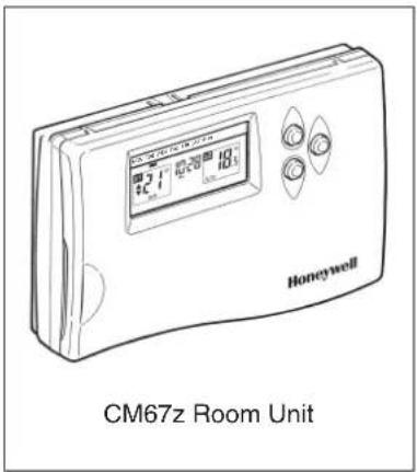 CM67z Room Unit Honeywell