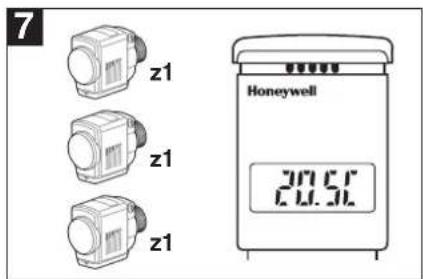 HONEYWELL YZ667A1060 - Adding further HR80UK Radiator Controllers - 7