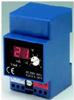 21°C AC 230V 50Hz 6 (2) A 8 ...50°C T-Soil N L OP 11 °F