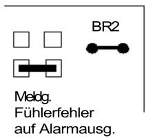 BR2 Meldg. Fühlerfehler auf Alarmausg.