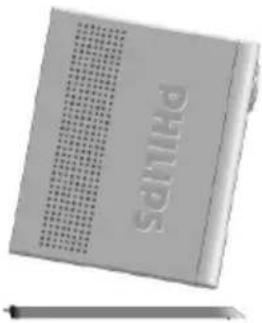 PHILIPS DSR2010 - I.2 Installing the receiver in the upright position (DSR 2010 only) - 1