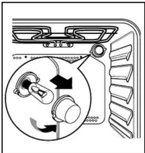 ZANUSSI SET XC32 - Replacing The Oven Light - 1