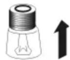 AMICA EHC 12425 E - Replacement of the oven light bulb - 2