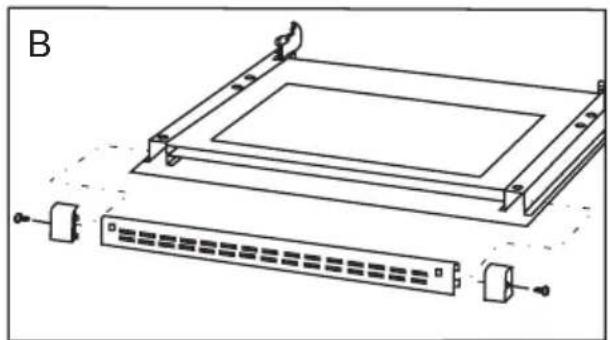 AMICA EHC 12425 E - Removing the inner panel - 2